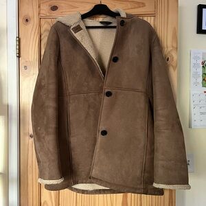 Brown Shearling Jacket